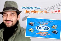 Liam, il vincitore della prima edizione di CANTA DANETTE, è pronto a gustarsi il suo super-premio!