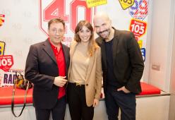 Renato Pozzetto, Benedetta Parodi e Marco Bianchi a 105 Friends!
