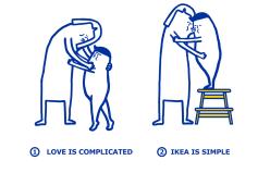 La guida di Ikea su come risolvere i problemi d'amore! 