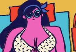 Le vignette che mostrano i difetti della moderna femminilità