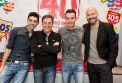 Gigi e Ross ospiti di 105 Friends per "Troppo Napoletano" il film prodotto da Alessandro Siani PT2