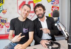 Federico Zampaglione dei Tiromancino a 105 Mi Casa: guarda le foto