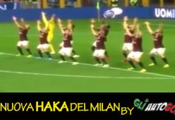 In esclusiva la nuova HAKA del Milan!
