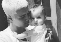 Justin Bieber su Instagram con la "figlia"