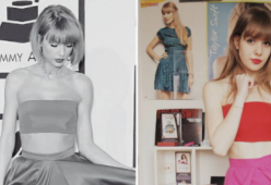 Taylor Swift e Lotte Lutjes. Tale idolo, tale fan