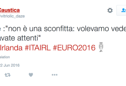 I tweet di Italia-Irlanda di Euro 2016
