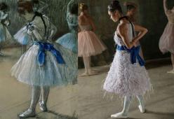 Le celebri ballerine di Degas prendono vita