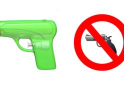 Niente più revolver nelle emoticon Apple: sarà sostituita dalla pistola ad acqua 