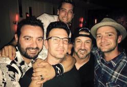 Justin Timberlake ritrova i suoi compagni degli Nsync
