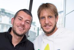 Massimo Ambrosini a 105 Mi Casa... tutti alla maratona di New York 