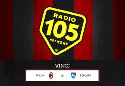 Vinci Milan - Pescara in tribuna! 
