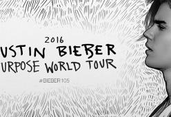 Justin Bieber: Radio 105 Radio Ufficiale del “Purpose World Tour”