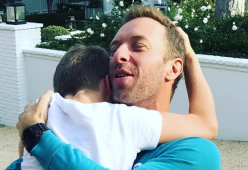 Chris Martin: la festa del ringraziamento è in famiglia

