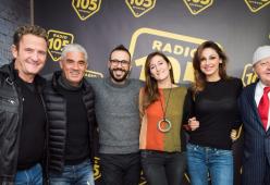 I protagonisti di "Natale al Sud" a 105 Weekend, le foto!
