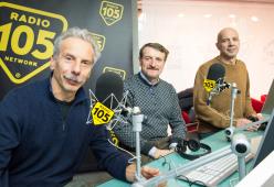 Aldo, Giovanni e Giacomo a 105 Mi Casa, le foto