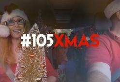 Natale a Miami.. con Vicky e il super team di 105 Miami a bordo della XMas Car!