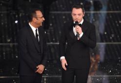 Sanremo 2017: Tiziano Ferro e gli altri (presunti) partner della coppia Conti-De Filippi