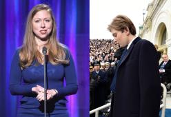 Chelsea Clinton in difesa del piccolo Trump: “Barron ha il diritto di fare una vita normale”