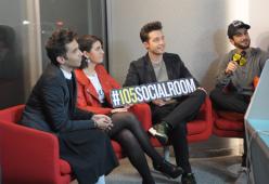 #105SocialRoom: le foto della prima diretta social per L'Isola dei Famosi