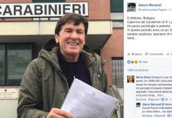 Gianni Morandi perde il suo portafogli. Su Facebook esplode l'affetto dei fan