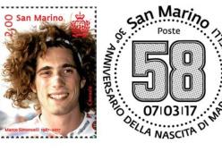 Moto Gp: francobollo commemorativo per Simoncelli
