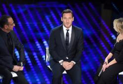 Totti porta il “derby” all’Ariston