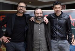 Alessandro Gassman, Marco Giallini e Massimiliano Bruno a 105 Friends!