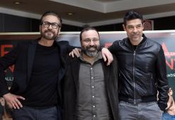 Alessandro Gassman, Marco Giallini e Massimiliano Bruno a 105 Mi Casa!
