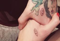 Fedez e Chiara Ferragni: un raviolo tatuato per celebrare il nostro amore