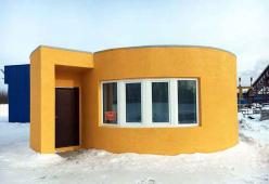 Per costruire questa casa ci sono volute solo 24 ore! E una stampante 3D