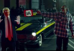 Snoop Dogg spara al clown Ronald Trump, il video..