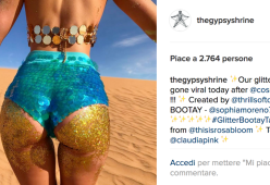 L'ultima stravaganza? Si chiama Glitter Butts e consiste nel cospargersi il fondoschiena di brillantini
