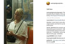 Naomi Watts “paparazzata” in metro, ma la sua risposta è geniale