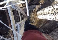 A un centimetro dalla morte, il video da brividi