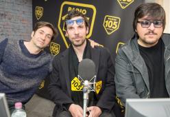Ricky Memphis, Francesco Apolloni e Francesco Montanari a 105 Mi Casa, le foto