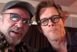 Vasco in studio a Los Angeles con il mito Kevin Bacon