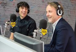 Francesco Bruni e Andrea Carpenzano a 105 Night Express, le foto