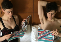 Rain Dove, la modella che è sia uomo sia donna