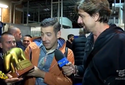 Francesco Gabbani, dopo l'Eurovision arriva il Tapiro D'Oro