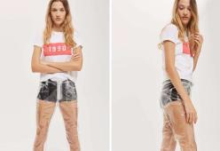 Jeans di plastica trasparente: ecco l'ultima provocazione della moda