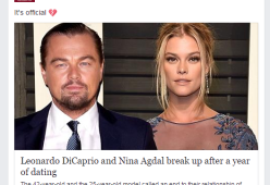 Leonardo Di Caprio è di nuovo single: pronte alla conquista?