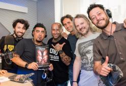 Il cast di "Milano In The Cage" a Lo Zoo di 105, le foto