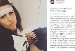 La moglie di Bonucci e il selfie scandalo: piovono polemiche e lei risponde con una provocazione