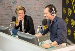 Stefano Accorsi e Jasmine Trinca presentano "Fortunata" a 105 Friends, le foto
