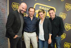 Oggi giornata "Fortunata": ecco Stefano Accorsi e Jasmine Trinca da Tony & Ross, per parlarci del nuovo film di Sergio Castellitto scritto da Margaret Mazzantini