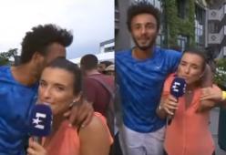 Video: tennista molesta la giornalista in diretta, espulso dal torneo 