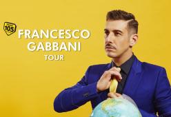 Ti piacerebbe incontrare Francesco Gabbani? Con Radio 105 potresti andare al concerto del 29 giugno e vincere un Meet&Greet con l'artista!