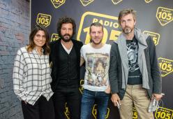I protagonisti della fiction "Maltese - Il romanzo del Commissario"  da Tony & Ross: Kim Rossi Stuart, Valeria Solarino e Francesco Scianna