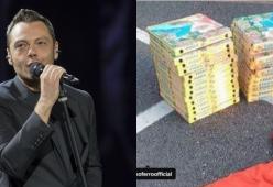 Tiziano Ferro "conforta" i fan: fuori dallo stadio arrivano le pizze!