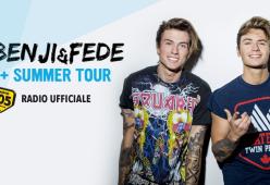 Radio 105 è la radio ufficiale del Benji & Fede 0+ Summer Tour!